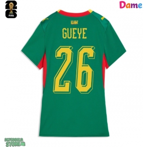 Senegal Pape Gueye #26 Replika Udebanetrøje Dame VM 2026 Kortærmet
